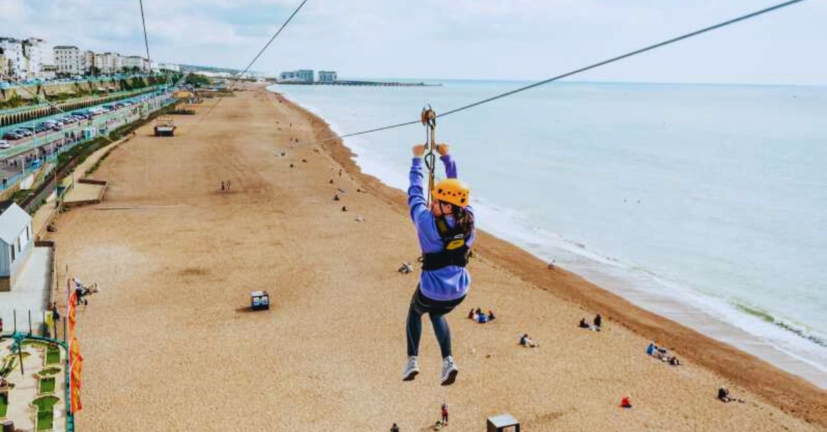 Brighton-ziplining-london-day-trips