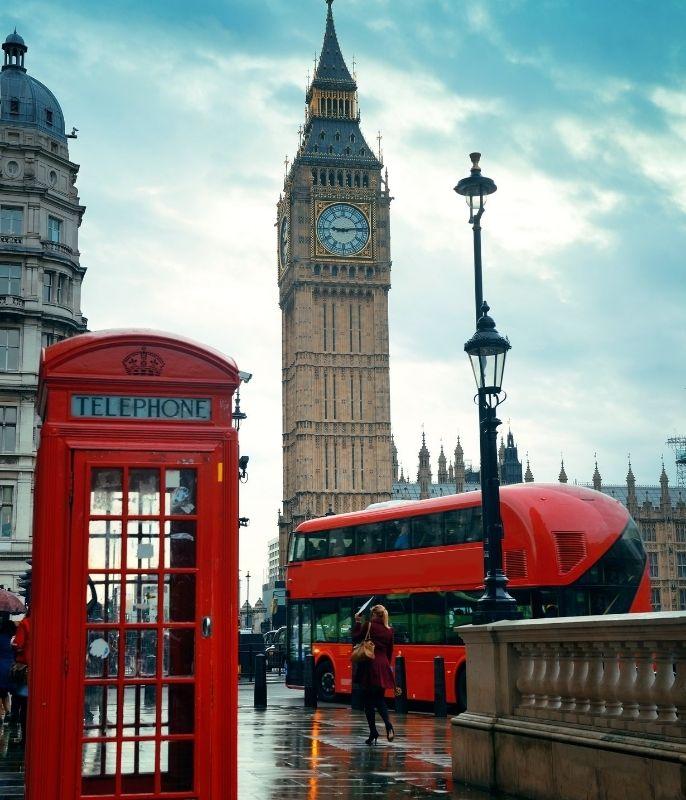 SCL-International-College-Courses-For-Young-Learners-Mosaic-Discover-London-Big-Ben-Red-Phone-Box
