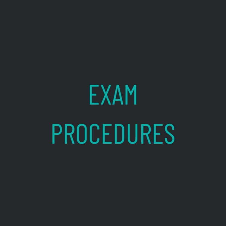 SCL-International-College-Exam-Procedures-Title-Card