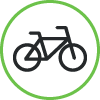 SCL-International-College-Facilities-Icons-Bike-Storage-Green
